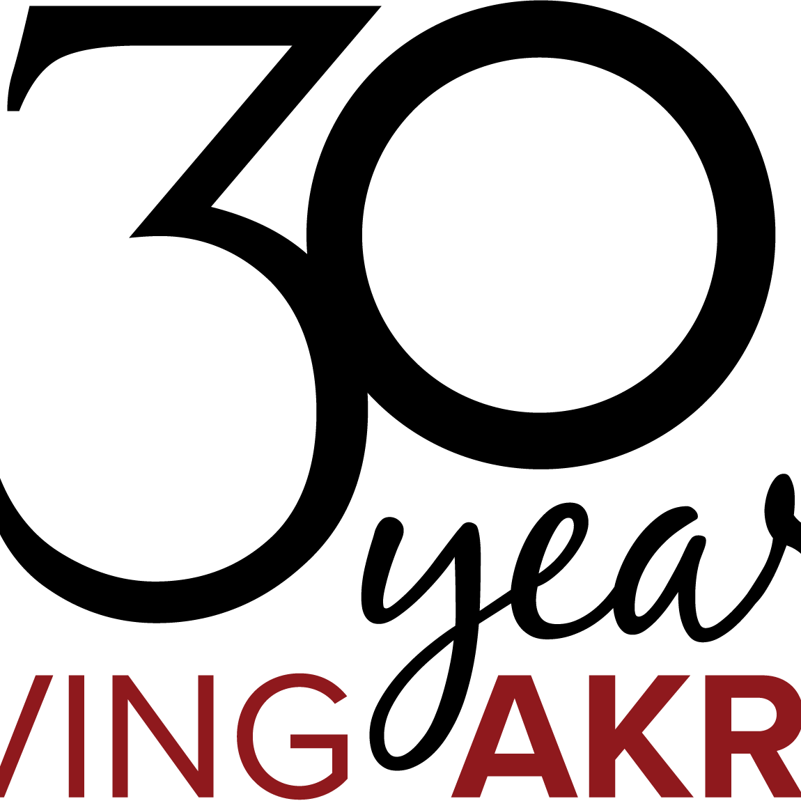 Love Akron's 30th Anniversary Celebration - logo